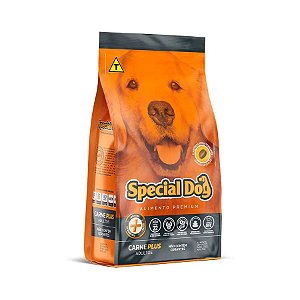 Ração Special Dog Plus para Cães Adultos Sabor Carne