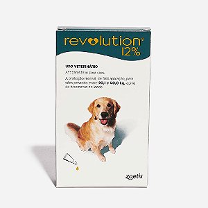 Antipulgas e Carrapatos Zoetis Revolution para Cães de 20 a 40 kg