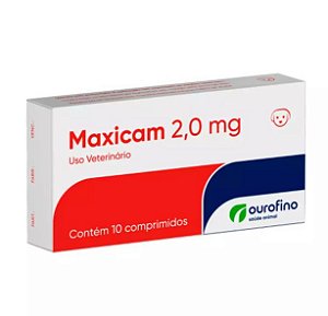 Maxicam Ourofino 2mg 10 Comprimidos