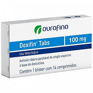 Doxifin Tabs Ourofino 100Mg 14 Comprimidos 