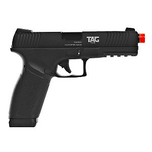 Pistola de AIRSOFT Co2 Z1  Cap Slider Metal - BLOWBACK 23 TIROS - NTK