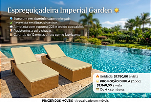Espreguiçadeira Imperial Garden