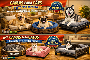 Cama Pet & Gato Elegance