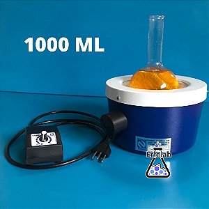 Manta Aquecedora 1000 ml com Regulagem de Temperatura 110V - Nalgon