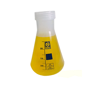 Frasco Erlenmeyer PP com Tampa 250 ml - Nalgon