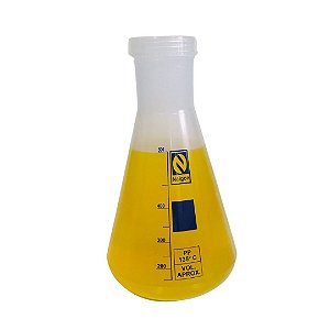 Frasco Erlenmeyer PP com Tampa 500 ml - Nalgon
