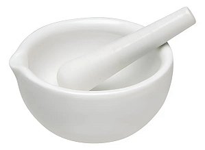 Gral Almofariz de Porcelana com Pistilo 1160ml
