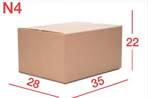 Caixa de Papelão N4 – 35x28x22