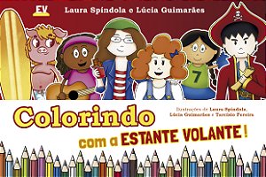 Livro de Colorir - Colorindo com a Estante Volante!
