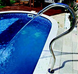 Cascata de aço inox Bico de pato