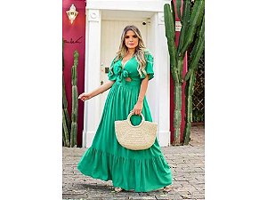 VESTIDO LONGO EM POA