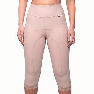 BERMUDA DE COMPRESSAO, ABAIXO DO JOELHO, COS NORMAL, SEM RENDA