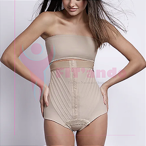 Calcinha Modeladora Venus Cós Alto – Foco no Abdômen Inferior com Conforto e Elegância