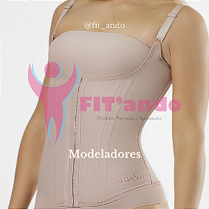 CINTA MODELADORA CORPETE, SEM BUSTO ABERTO, ALÇA REGULÁVEL