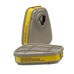 Cartucho Químico 3M 6003 VO/GÁ Amarelo (2 unidades)