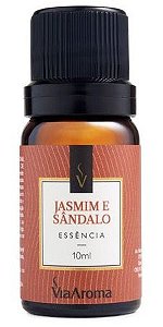 Essência Aromática Jasmim e Sândalo Via Aroma - 10ml