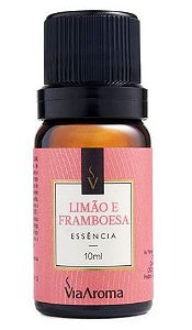 Essência Aromática Limão e Framboesa Via Aroma - 10ml