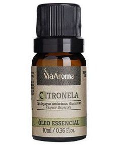 Óleo Essencial Citronela Via Aroma - 10ml