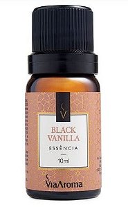 Essência Aromática Black Vanilla Via Aroma - 10ml