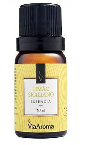 Essência Aromática Limão Siciliano Via Aroma - 10ml