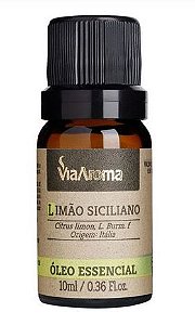 Óleo Essencial Limão Siciliano Via Aroma - 10ml