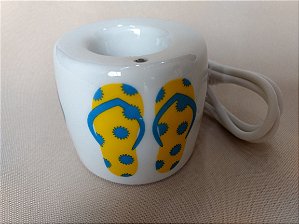 Aromatizador Eletrônico USB Chinelinhos - Branca