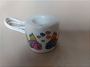 Aromatizador Eletrônico USB Peixinhos - Branca