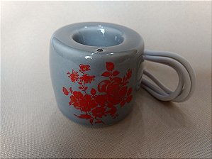 Aromatizador Eletrônico USB Rosas Vermelhas - Cinza