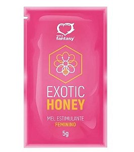 Exotic Honey Gel Estimulante Feminino Sachê 5g Sexy Fantasy