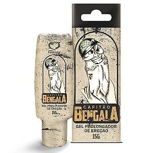 Gel Capitão bengala prolongador de prazer - sexy fantasy