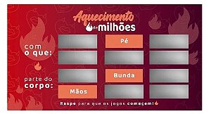 Raspadinha aquecimento de milhôes