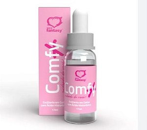 Comfy+ excitante hot em gotas com ácido hialurônico