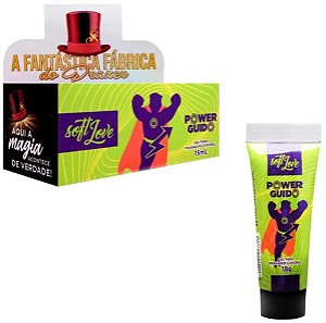 Power Guido Gel Excitante Masculino 15Ml Soft Love