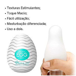 Egg masturbador masculino - importado