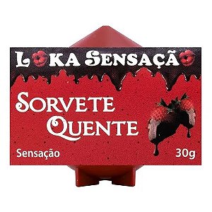 Vela Comestível Sorvete Quente Loka Sensação