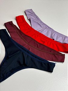 Tanga fio duplo cavada cod 1015