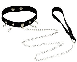 Coleira com Guia Garji