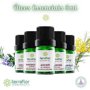 Óleo Essencial TerraFlor 5ml - Escolha o seu!