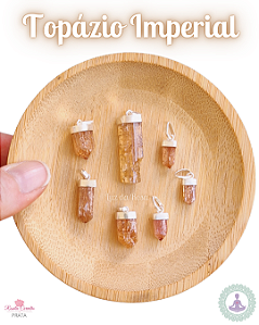 Pingentes Topázio Imperial - Prata 925