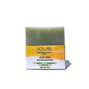 Sabonete glicerinado perfumado Aloe Vera
