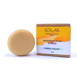 Desodorante sólido Etéreo - Com bicarbonato de sódio