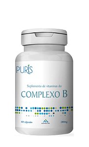 Suplementos de Vitaminas do Complexo B -60 Cápsulas