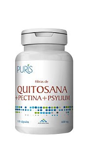 Quitosana + Pectina + Psyllium - 120 Cápsulas