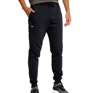 Calça Moletom Under Armour Rival Fleece Joggers Feminino Preto em