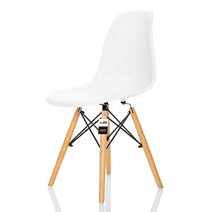 Cadeira Charles Eames Eiffel Branca - KzaBela
