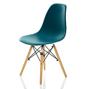Cadeira Charles Eames Eiffel Azul Escuro - Kza Bela