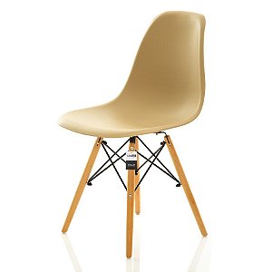 Cadeira Charles Eames Eiffel Mocha - KzaBela