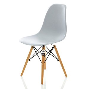 Cadeira Charles Eames Eiffel Cinza Claro - Kza Bela