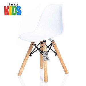 Cadeira Charles Eames Eiffel DSW KIDS - Branca - KzaBela