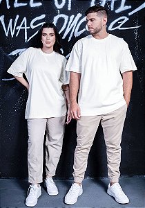 OVERSIZED - BÁSICA - COR MARFIM